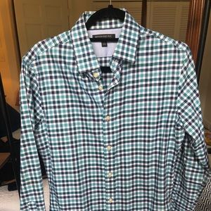 Banana Republic Gingham button down